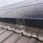 戸建　太陽光パネル周囲ハト侵入防止対策