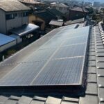 太陽光パネル下のハト対策｜隙間封鎖による侵入防止工事