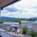 戸建てインナーバルコニーのハト対策|15mm防鳥ネット施工